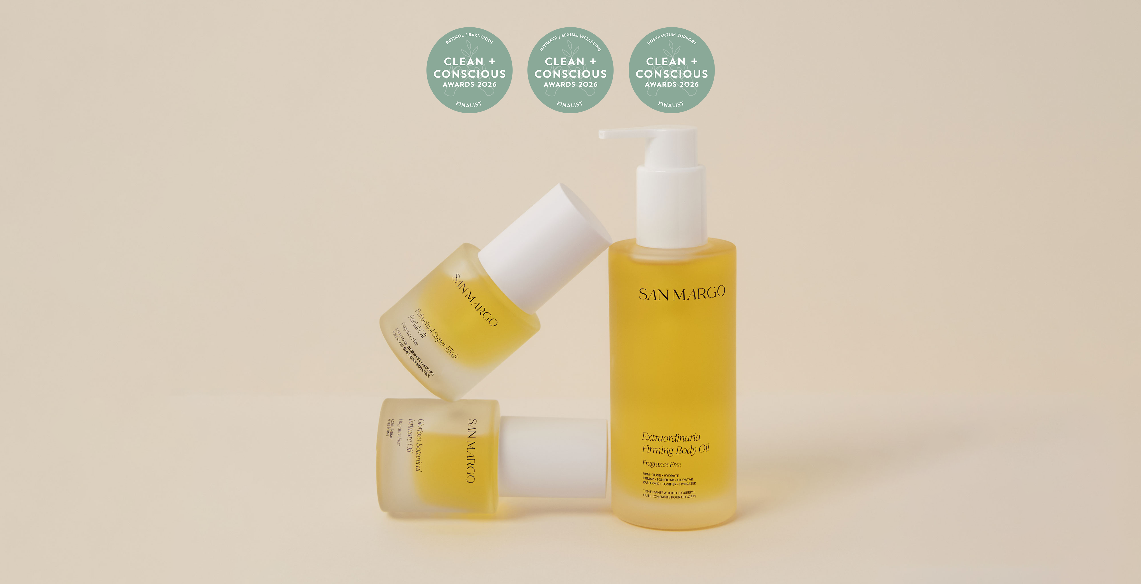 We're Finalists in the Clean + Conscious Awards 2026
