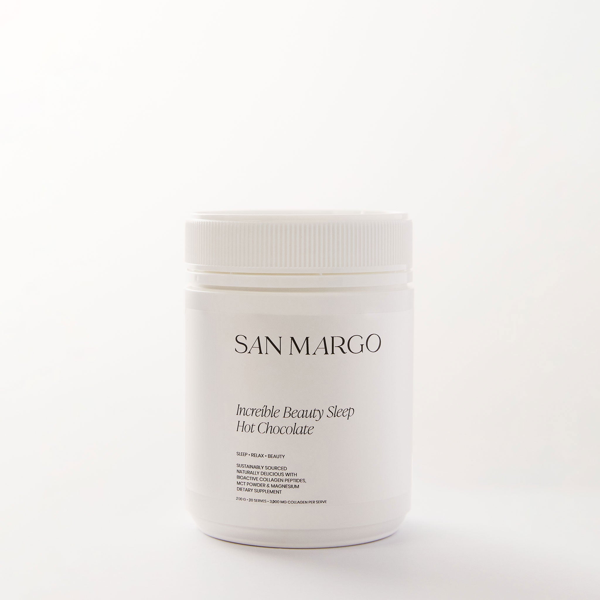 Sleep Margo Increíble Beauty Sleep Hot Chocolate | Sleep, Mood & Stress | 200g ...